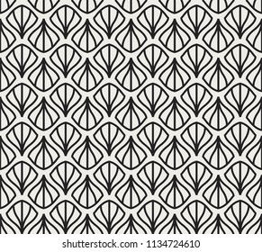 Seamless Art Deco Pattern. Stylish antique background.