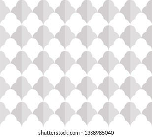 Seamless Art Deco Pattern. Stylish antique background.