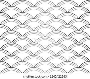 Seamless Art Deco Pattern. Vintage minimalistic background. Abstract Luxury Illustration.
