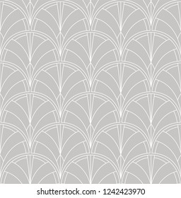 Seamless Art Deco Pattern. Vintage minimalistic background. Abstract Luxury Illustration.