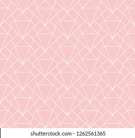 Seamless Art Deco Pattern. Vintage minimalistic background. Abstract Luxury Illustration.