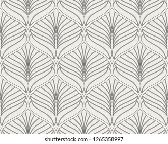 Seamless Art Deco Pattern. Vintage minimalistic background. Abstract Luxury Illustration.