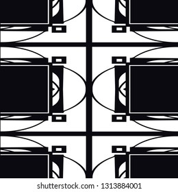 Seamless Art Deco Pattern. Vintage minimalistic background. Abstract Luxury Illustration