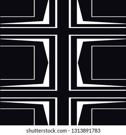 Seamless Art Deco Pattern. Vintage minimalistic background. Abstract Luxury Illustration