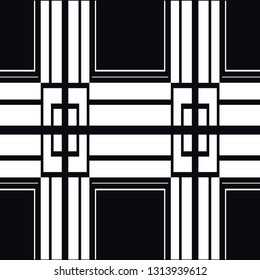 Seamless Art Deco Pattern. Vintage minimalistic background. Abstract Luxury Illustration