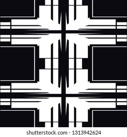 Seamless Art Deco Pattern. Vintage minimalistic background. Abstract Luxury Illustration