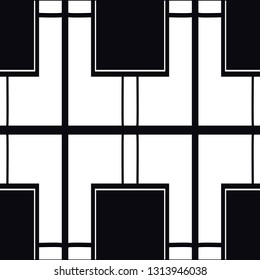 Seamless Art Deco Pattern. Vintage minimalistic background. Abstract Luxury Illustration