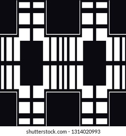 Seamless Art Deco Pattern. Vintage minimalistic background. Abstract Luxury Illustration