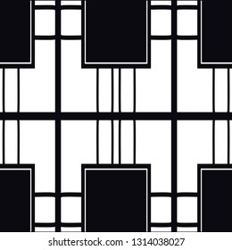 Seamless Art Deco Pattern. Vintage minimalistic background. Abstract Luxury Illustration