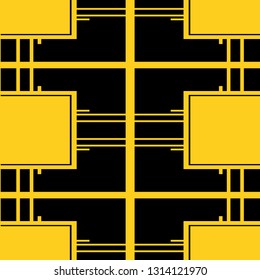 Seamless Art Deco Pattern. Vintage minimalistic background. Abstract Luxury Illustration
