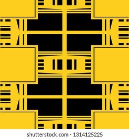 Seamless Art Deco Pattern. Vintage minimalistic background. Abstract Luxury Illustration