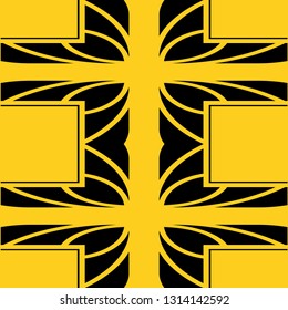 Seamless Art Deco Pattern. Vintage minimalistic background. Abstract Luxury Illustration
