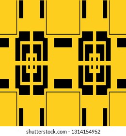 Seamless Art Deco Pattern. Vintage minimalistic background. Abstract Luxury Illustration