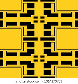 Seamless Art Deco Pattern. Vintage minimalistic background. Abstract Luxury Illustration