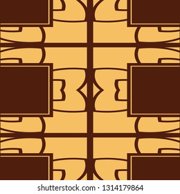 Seamless Art Deco Pattern. Vintage minimalistic background. Abstract Luxury Illustration
