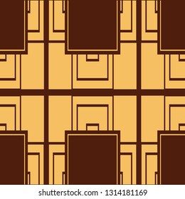 Seamless Art Deco Pattern. Vintage minimalistic background. Abstract Luxury Illustration
