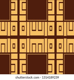 Seamless Art Deco Pattern. Vintage minimalistic background. Abstract Luxury Illustration