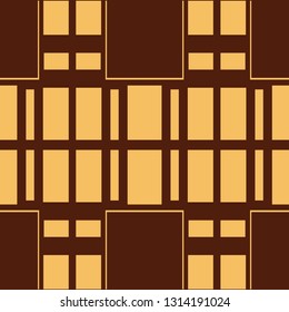 Seamless Art Deco Pattern. Vintage minimalistic background. Abstract Luxury Illustration
