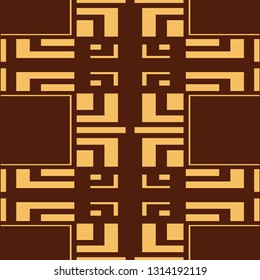 Seamless Art Deco Pattern. Vintage minimalistic background. Abstract Luxury Illustration
