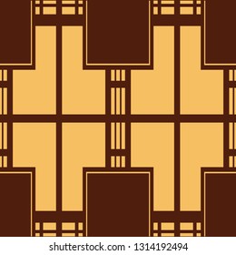 Seamless Art Deco Pattern. Vintage minimalistic background. Abstract Luxury Illustration