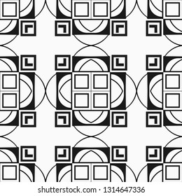 Seamless Art Deco Pattern. Vintage minimalistic background. Abstract Luxury Illustration