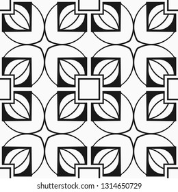 Seamless Art Deco Pattern. Vintage minimalistic background. Abstract Luxury Illustration