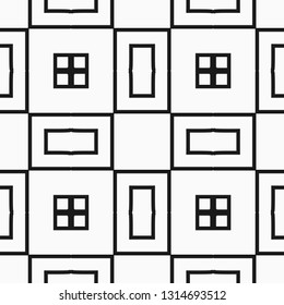 Seamless Art Deco Pattern. Vintage minimalistic background. Abstract Luxury Illustration