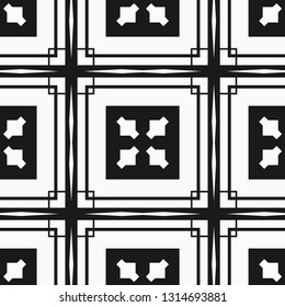 Seamless Art Deco Pattern. Vintage minimalistic background. Abstract Luxury Illustration
