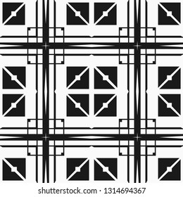 Seamless Art Deco Pattern. Vintage minimalistic background. Abstract Luxury Illustration