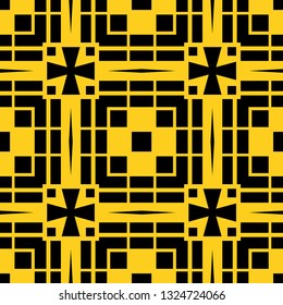Seamless Art Deco Pattern. Vintage minimalistic background. Abstract Luxury Illustration