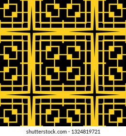 Seamless Art Deco Pattern. Vintage minimalistic background. Abstract Luxury Illustration