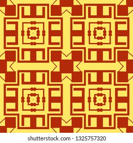 Seamless Art Deco Pattern. Vintage minimalistic background. Abstract Luxury Illustration