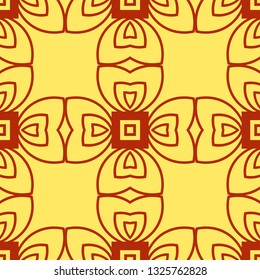 Seamless Art Deco Pattern. Vintage minimalistic background. Abstract Luxury Illustration