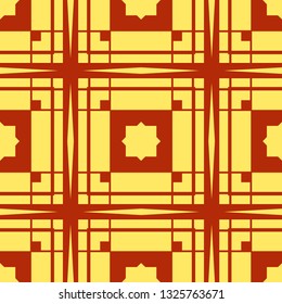 Seamless Art Deco Pattern. Vintage minimalistic background. Abstract Luxury Illustration