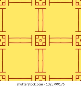 Seamless Art Deco Pattern. Vintage minimalistic background. Abstract Luxury Illustration