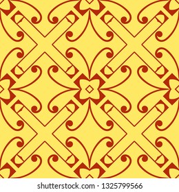 Seamless Art Deco Pattern. Vintage minimalistic background. Abstract Luxury Illustration