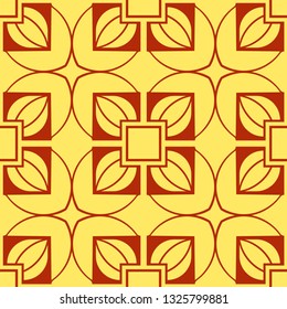 Seamless Art Deco Pattern. Vintage minimalistic background. Abstract Luxury Illustration