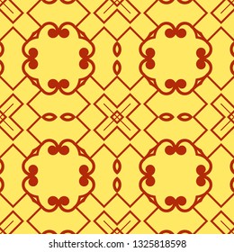 Seamless Art Deco Pattern. Vintage minimalistic background. Abstract Luxury Illustration