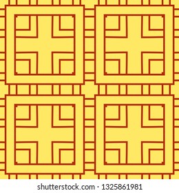 Seamless Art Deco Pattern. Vintage minimalistic background. Abstract Luxury Illustration