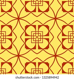 Seamless Art Deco Pattern. Vintage minimalistic background. Abstract Luxury Illustration