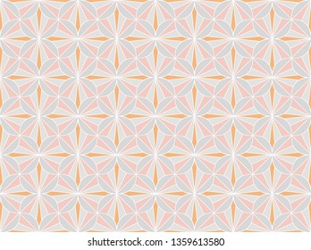 Seamless Art Deco Pattern. Vintage geometric minimalistic background. Abstract Luxury Illustration.