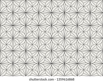 Seamless Art Deco Pattern. Vintage geometric minimalistic background. Abstract Luxury Illustration.