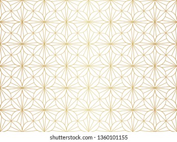 Seamless Art Deco Pattern. Vintage geometric minimalistic background. Abstract Luxury Illustration.