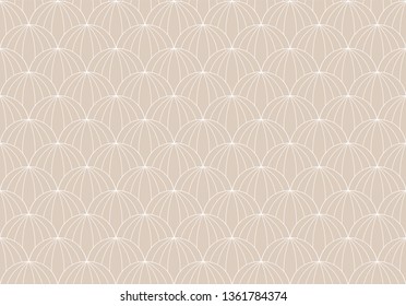 Seamless Art Deco Pattern. Vintage geometric minimalistic background. Abstract Luxury Illustration.