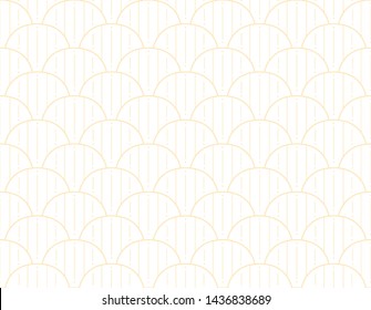 Seamless Art Deco Pattern. Vintage geometric minimalistic background. Abstract Luxury Illustration.