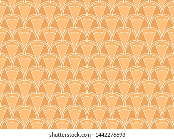 Seamless Art Deco Pattern. Vintage geometric minimalistic background. Abstract Luxury Illustration.