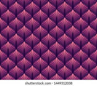 Seamless Art Deco Pattern. Vintage geometric minimalistic background. Abstract Luxury Illustration.