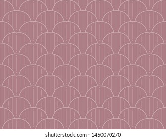 Seamless Art Deco Pattern. Vintage geometric minimalistic background. Abstract Luxury Illustration.