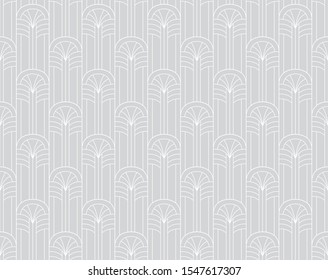 Seamless Art Deco Pattern. Vintage geometric minimalistic background. Abstract Luxury Illustration.
