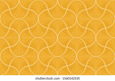 Seamless Art Deco Pattern. Vintage geometric minimalistic background. Abstract Luxury Illustration.